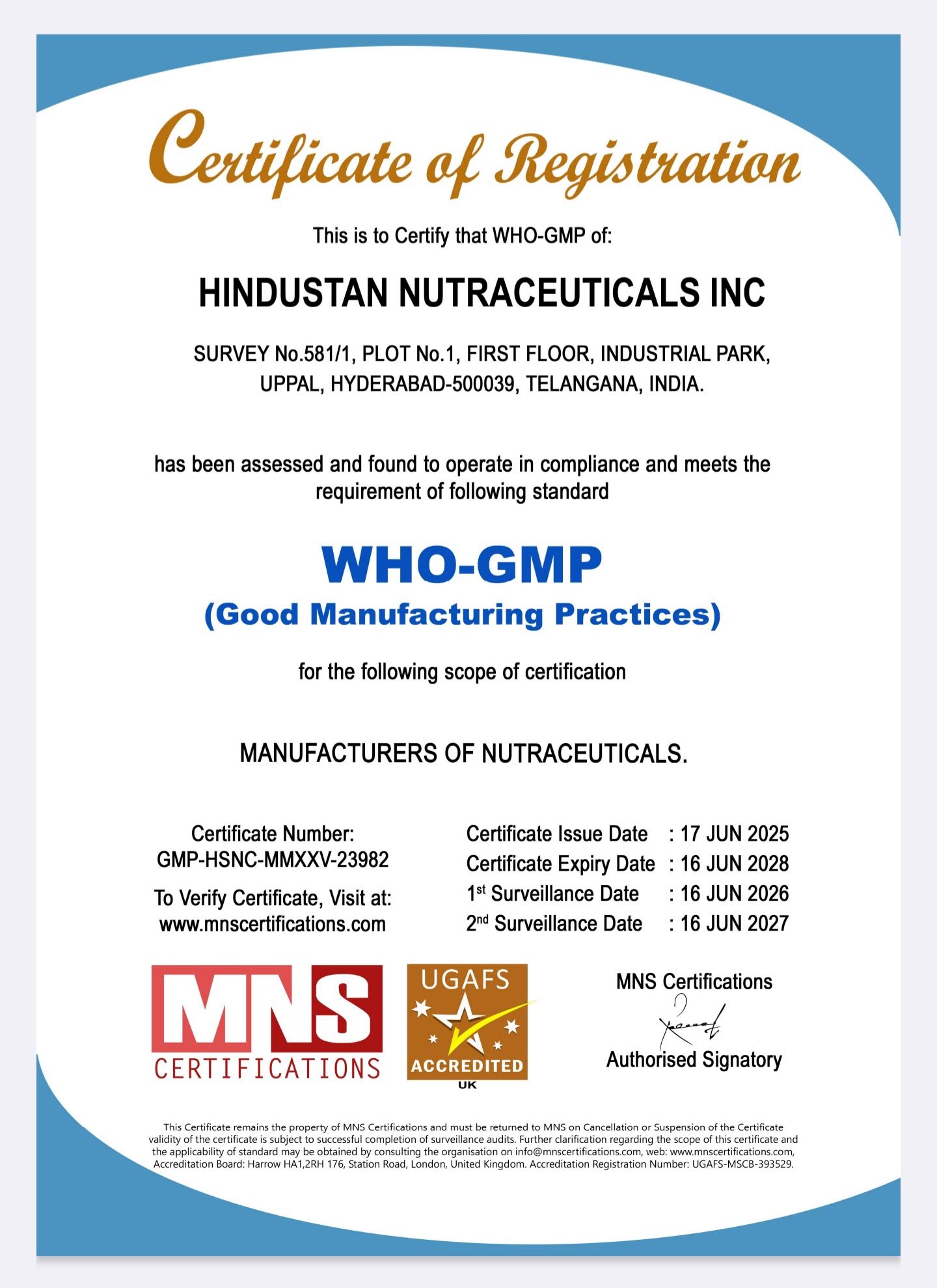 IMC-WHO-GMP